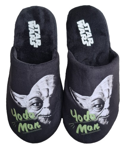 Pantuflas de novedad para hombre Batman Sonic Avengers Yoda sin cordones mula cómic diversión interior - Imagen 19 de 35