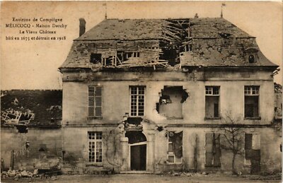 AK Melicocq Maison Dorchy, Le Vieux Chateau FRANKREICH (1014535)