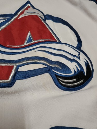 Vintage Starter NHL Colorado Avalanche Size L Away Jersey NO NAME NO NUMBER USED - Picture 4 of 10