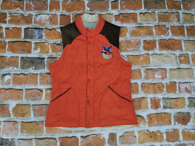 *CHEVIGNON VINTAGE WENDE WESTE*TOG´S UNLIMITED*ORANGE BEIGE*GR: L *TIP TOP