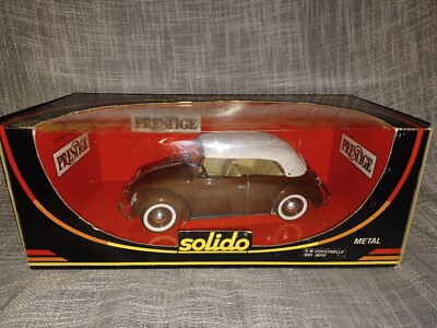 Solido Prestige Coccinelle Volkswagen Convertible VW Car - 8015 in box