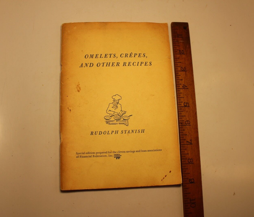 Omelets, Crepes and Other Recipes by Rudolph Stanish Vintage Cookbook 1970 PB - Imagen 16 de 16