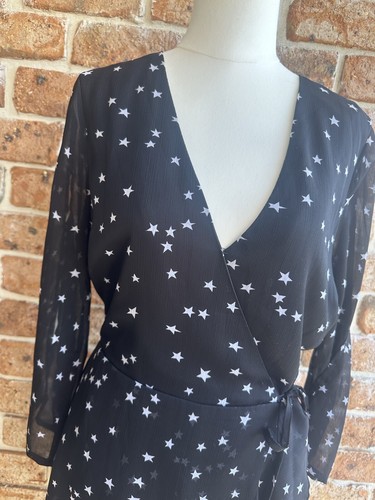 Ladies Star Print Dress by Decjuba size 12 - Picture 2 of 5