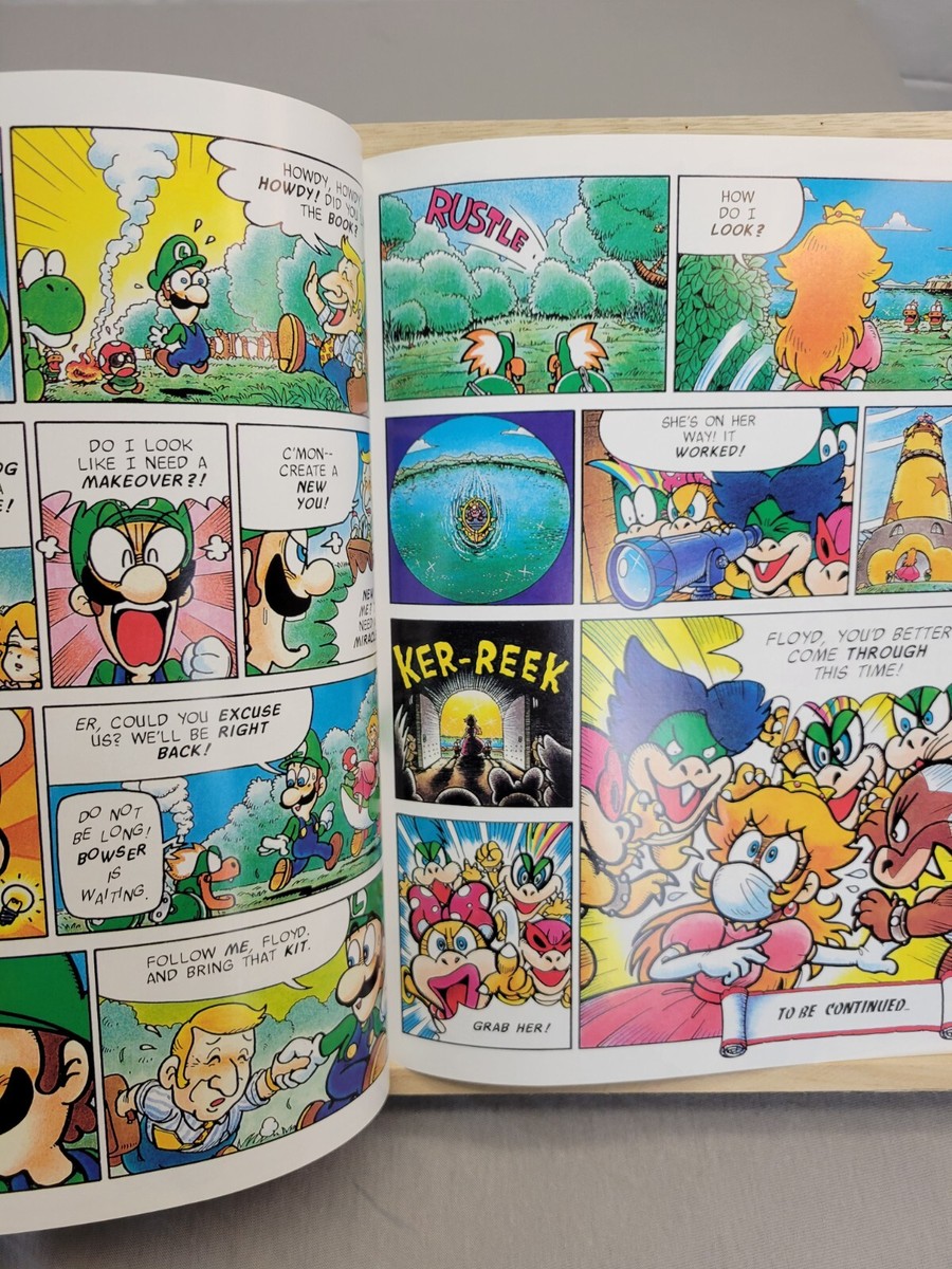 Super Mario Adventures Comic Book, Paperback - Kentaro Takekuma