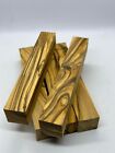 Pen Blanks - Extremely Figured Beautiful Olive Wood Holyland Pen Turning Blanks