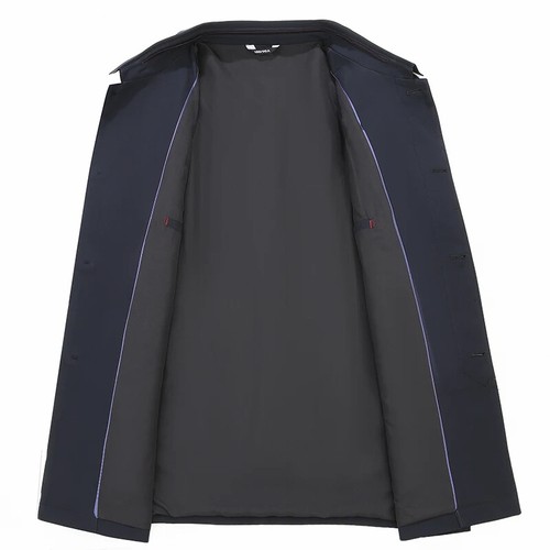 Autumn Mens Business Jackets Windbreaker Jacket Men Coat Men Male Overcoat - Picture 10 of 19
