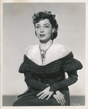 MARIE WINDSOR Strapless Dress Vintage '49 HELLFIRE Freulich Stamp Portrait Photo