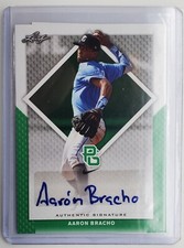 2016 Leaf Perfect Game BB Green Aaron Bracho Autograph RC 1/1 Auto