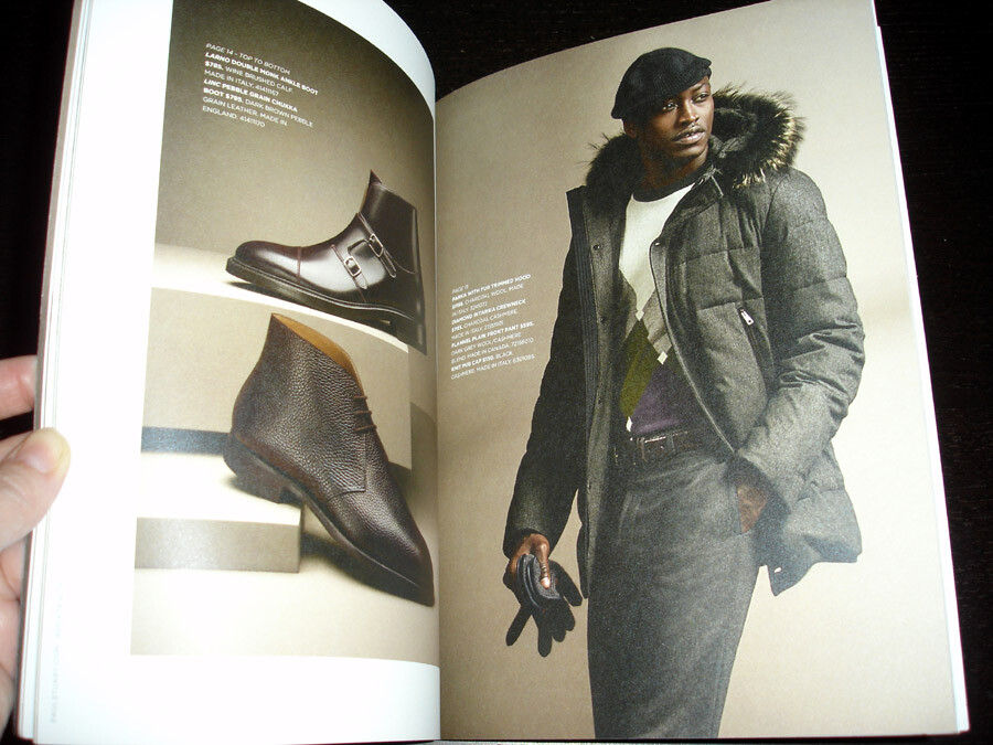 PAUL STUART Menswear Fashion CATALOG Fall 2019 Dominique Hollington | eBay