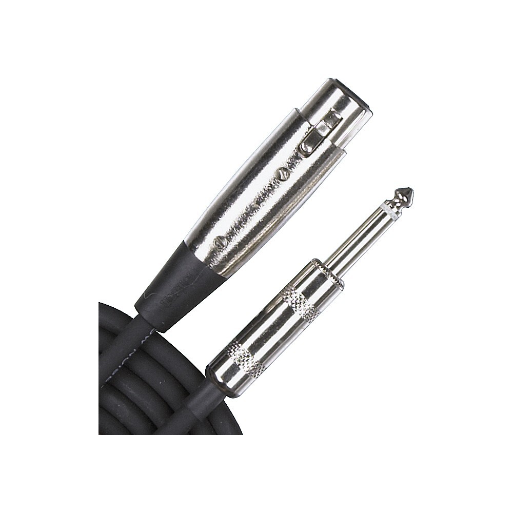 Кабель серии Rapco Horizon HZ от разъема XLR к разъему 1/4 черный, 20 футов.