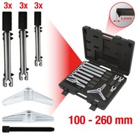 ks tools Universal-Abzieher-Satz, 12-Tlg. In Kunststoffer 700.1300 Einlage 1/2