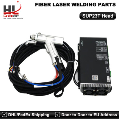 SUP23T Fiber Laser Handheld Welding Head 3000W Single Wobble Lazer Welder Gun