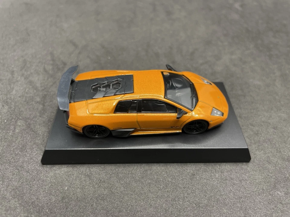 Kyosho 1/64 Lamborghini 3 Murcielago Superveloce LP 670-4 diecast model car 44C3 - Image 2 of 4