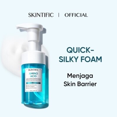 SKINTIFIC Amino Acid Ultra-gentle Cleansing Mousse 100ml - Free Shipping