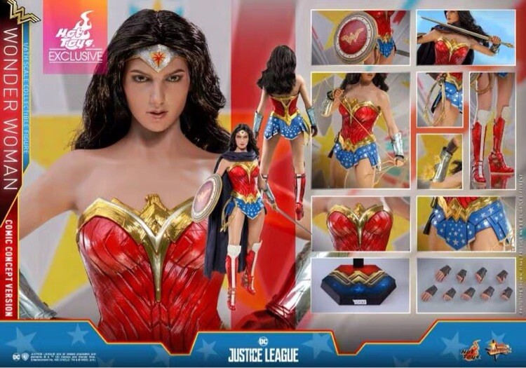 HOTTOYS MMS506 1/6 Wonder Woman Justice League Comic Concept
