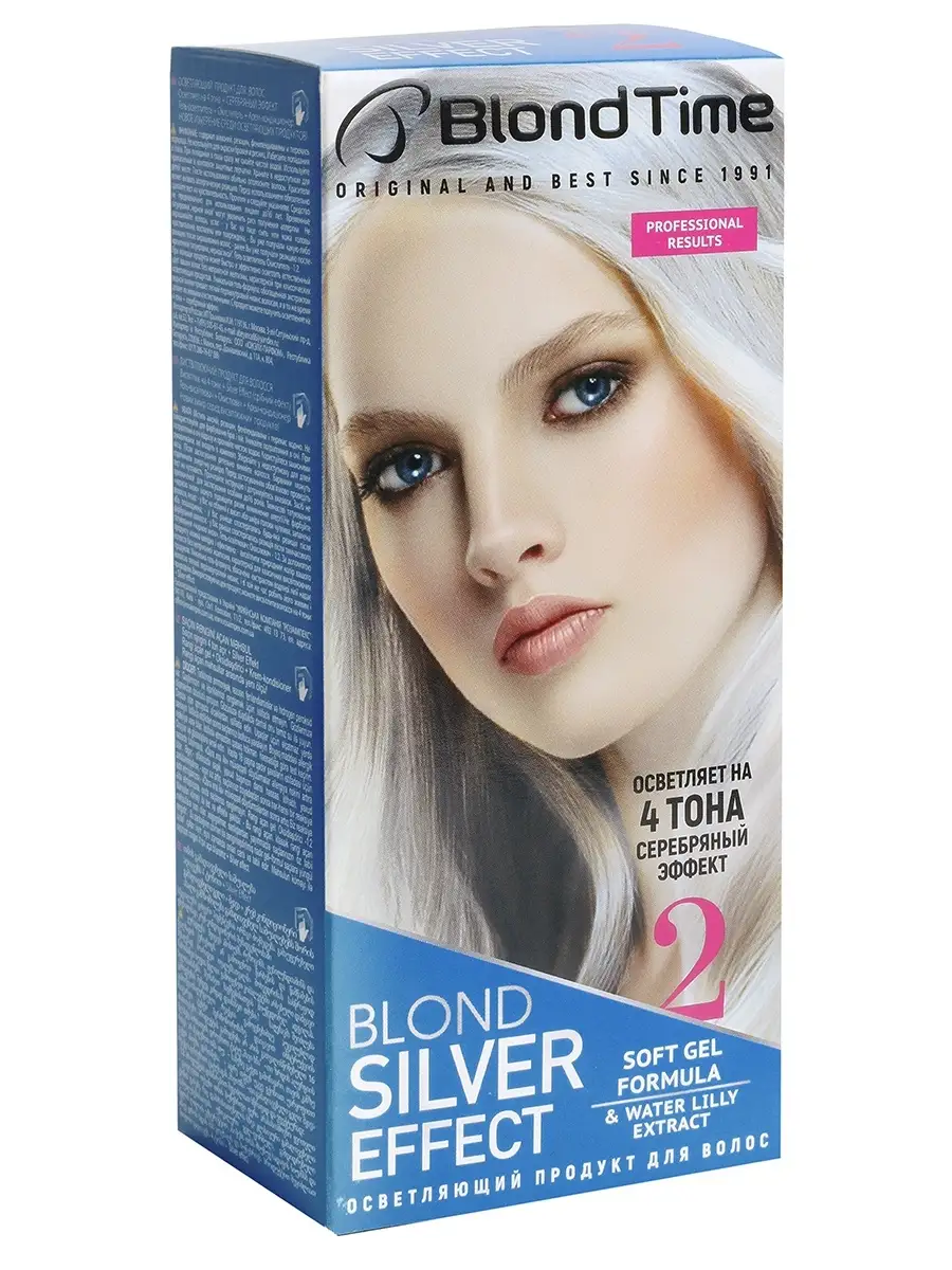 Prodotto schiarente per capelli "Blond Time" nr.2 schiarisce di 4 toni