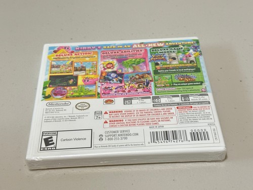 Nuovo! Kirby Triple Deluxe (Nintendo 3DS) sigillato in fabbrica - prima stampa - - Foto 6 di 14
