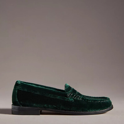 Bass Weejuns in stunning green NEW G.H.BASS Size 10 Women main image 4