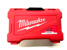 MILWAUKEE TOOLS 42-pc. SHOCK WAVE IMPACT DUTY SCREWDRIVER BIT LOT w/ CASE