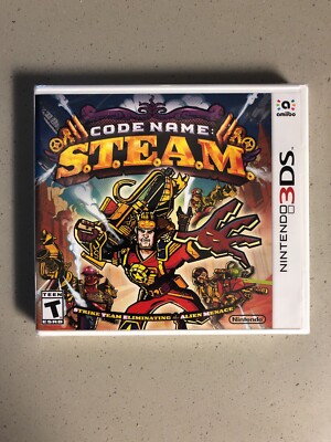 Code Name STEAM Nintendo 3DS Brand New/Sealed 45496743024| eBay