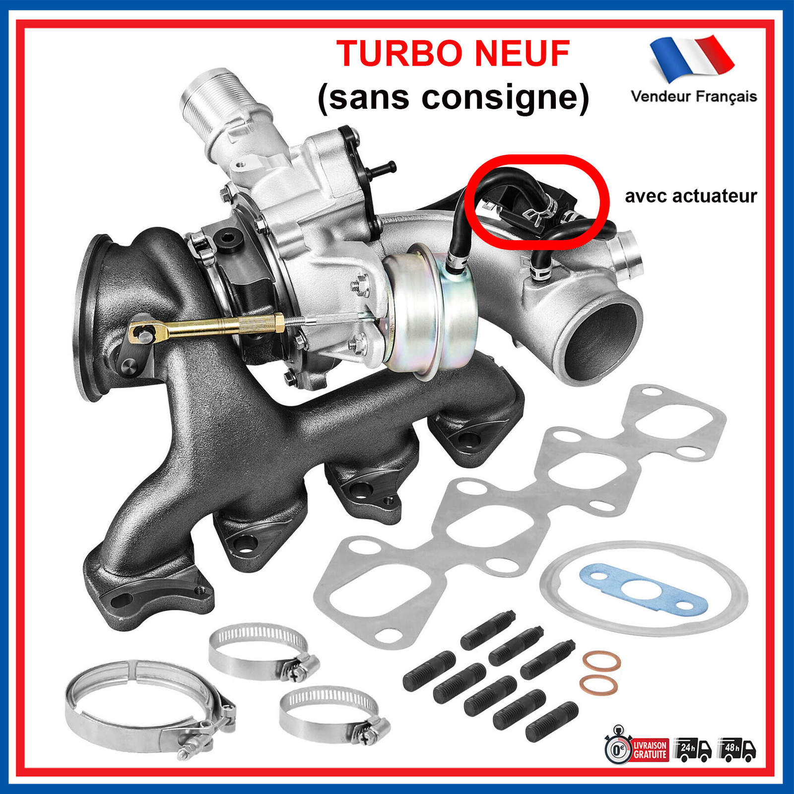 Turbo pour Opel Adam et Meriva B 1.4 de 140CV référence 55565353