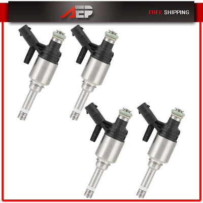 4pcs Fuel Injectors For Volkswagen Jetta 2010-2018 WV Golf 2015-2019 1.8L