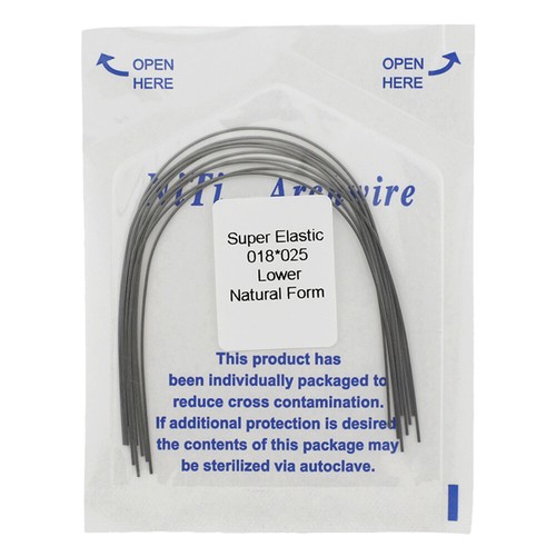 Dental Orthodontic NiTi Arch Wire Rectangular Natural Form Archwire 16×16 18×25 - Picture 8 of 32
