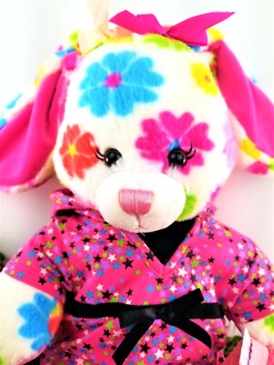 Build A Bear Rainbow Spring Bouquet Easter Bunny Plush Outfit Hello Kitty Undies