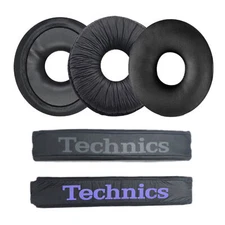 Replacement Ear Pads Headband Cover for Panasonic Technics DJ1200 DJ1210