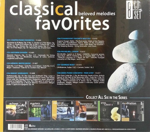 Classical Favorites - Beloved Melodies (8CD SET) - Picture 2 of 3