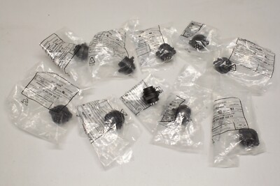 10x AMPHENOL C01630C00610012 Stecker Gerätestecker 6+PE C016 30C006 100 12 OVP