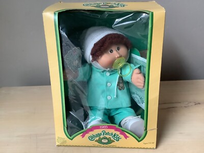Vintage 1985 Cabbage Patch Doll New in Box with Pacifier