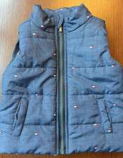 Tommy Hilfiger Navy Blue Puffer Vest with Logo Infant Sx 3-6 mo