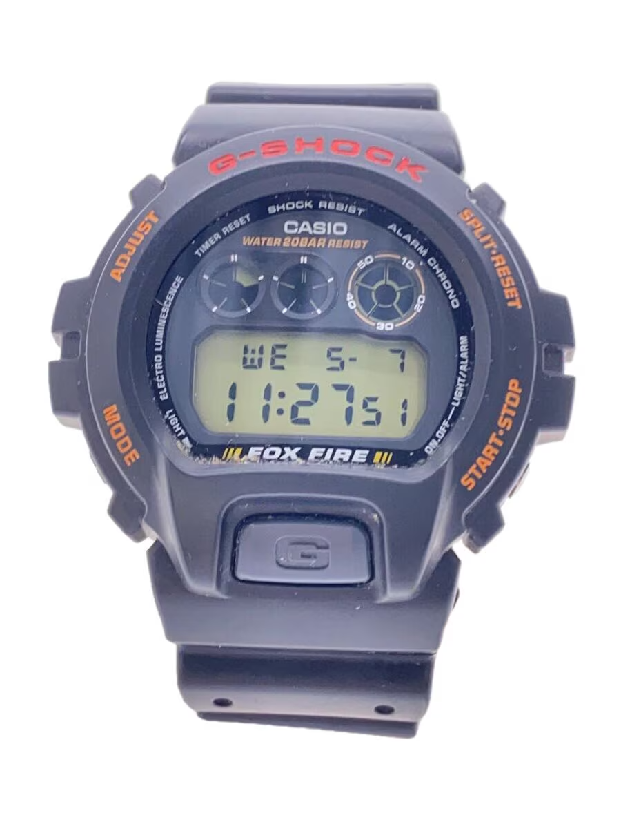 CASIO G-SHOCK DW-6900B-9 STANDARD BASIC FOX FIRE | eBay