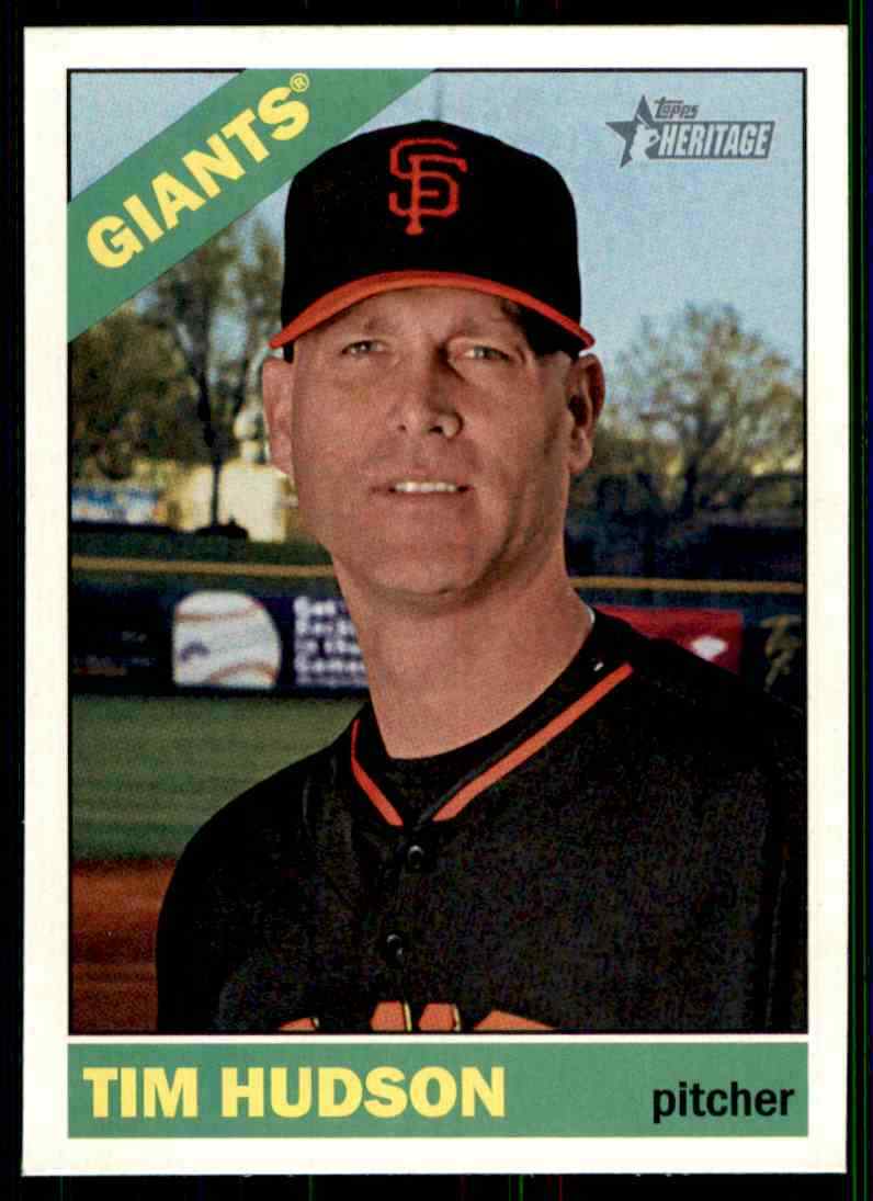 2015 Topps Heritage Tim Hudson #102 San Francisco Giants