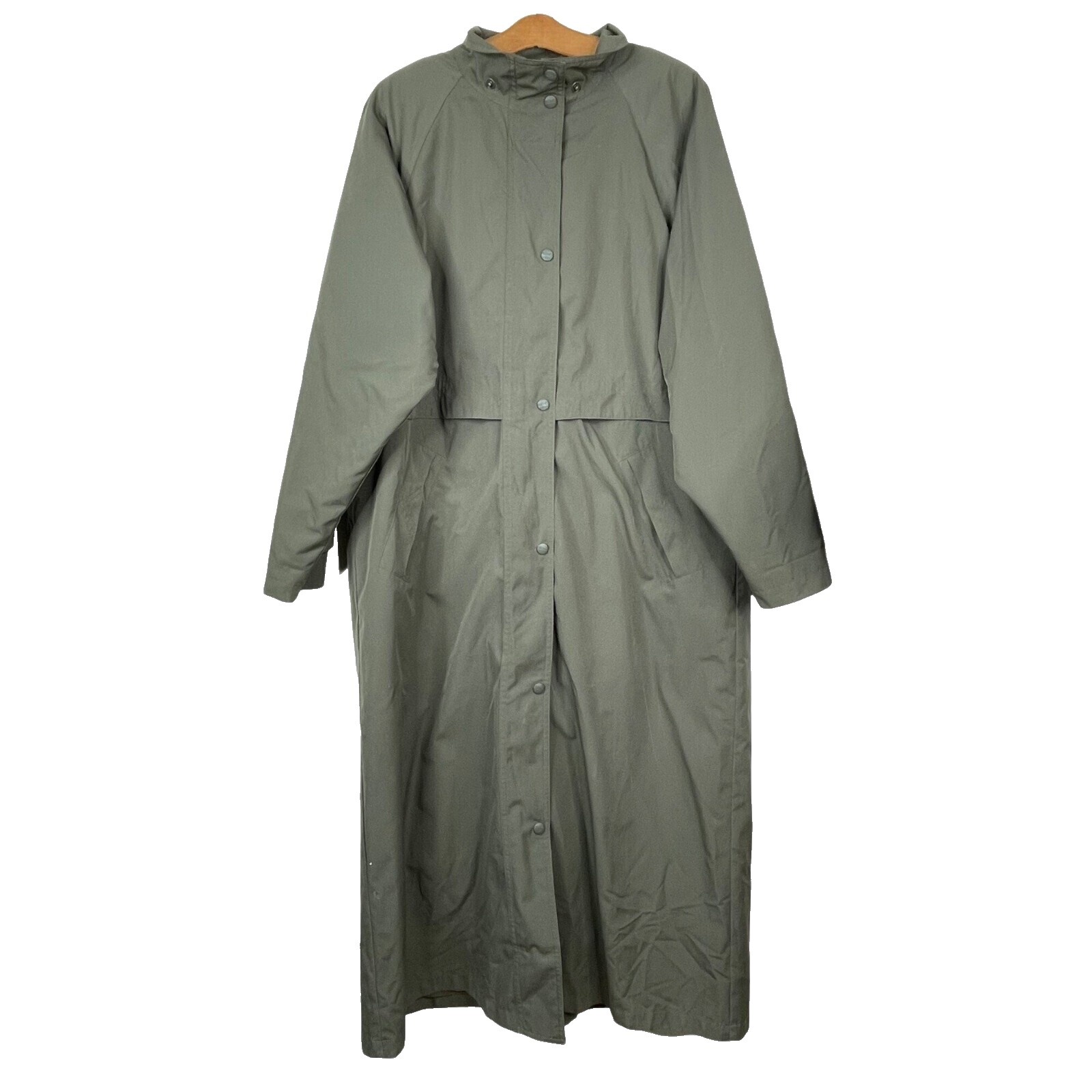 Olive Green Trench Coat