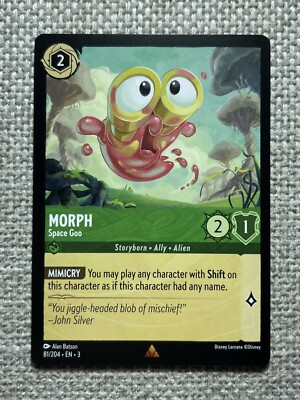 Morph, Space Goo | Disney Lorcana | Inklands | 81/204 Non-Foil MINT