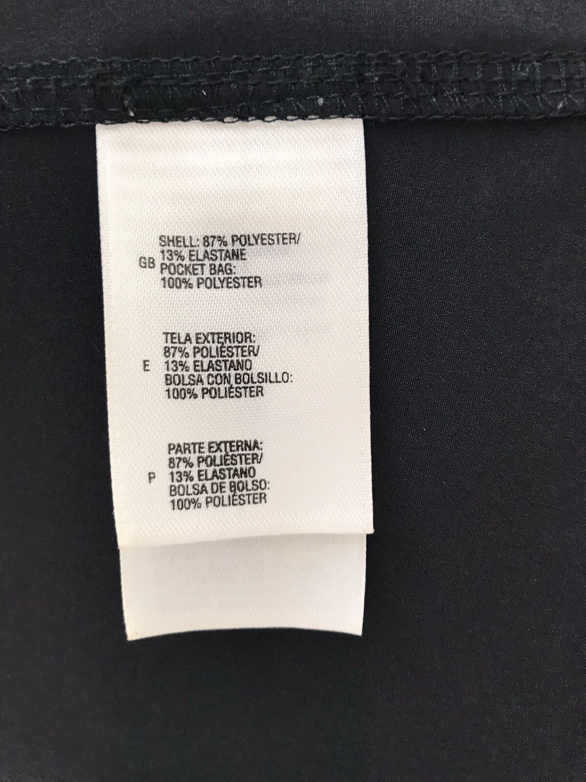 THE NORTH FACE POLYESTER ELASTANE BLACK ZIP POCKE… - image 10