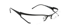 New Authentic Eye'DC V 520 000 90s France Vintage Matte Black Metal Eyeglasses