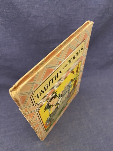 1930 Whitman TABITHA AND TOBIAS M Genevieve Silvester Children's Book Vintage - Imagen 3 de 9