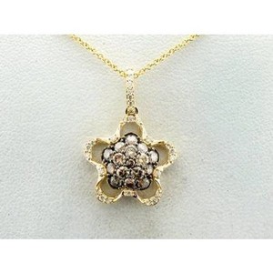 Le Vian 14K Yellow Gold 18" Star Pendant Necklace for Women Chocolate Diamonds