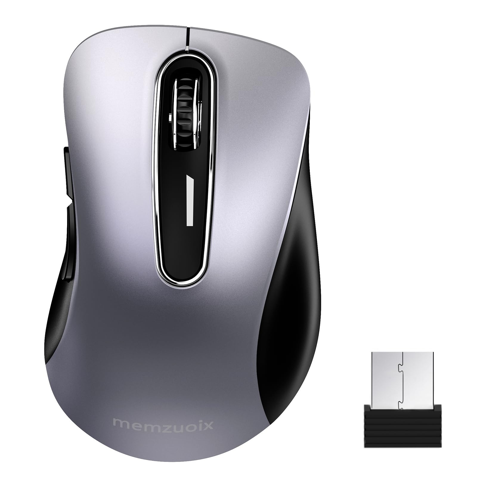 2.4G Wireless Mouse, 1400 DPI Mobile Optical Cordless Mouse with USB Receiver...