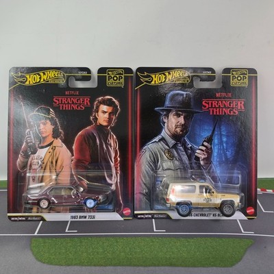 2-PACK Stranger Things * 1985 K5 Blazer & BMW * 2026 Hot Wheels  Pop Culture