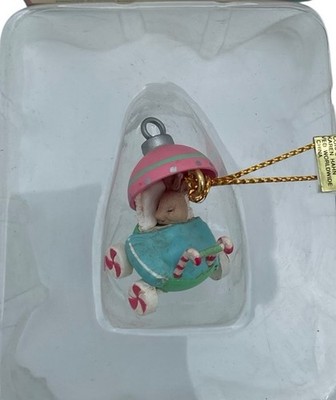 Vintage Enesco Small Wonders Miniature Note Worthy Christmas 1992 Ornament