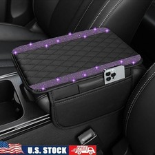 Car Console Cover Storage High-Quality Leather Memory Foam Ergonomic Protection
