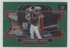 2022 Panini Prizm WWE Green Prizm Dabba-Kato Commander Azeez #89 0bt4