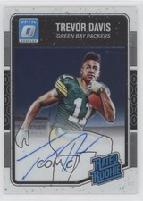 2016 Donruss Optic Rated Rookie Signatures 114/150 Trevor Davis #196 Auto 2d7