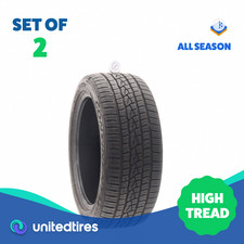 Set Of 2 Used 22545zr17 Continental Controlcontact Sport Srs Plus 91w - 932