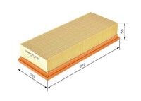 NEU - Bosch 1457433282 Luftfilter FüR Renault