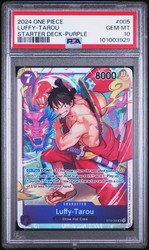 One Piece Card Game Luffy-Tarou ST18-005 Super Rare Holo
